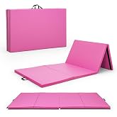 CAP Barbell All Purpose Folding Anti Tear Exercise Training Aerobic Fitness Gym &amp; Gymnastics Balance Mat | 10' x 4' Multiple Colors and Thickness Options