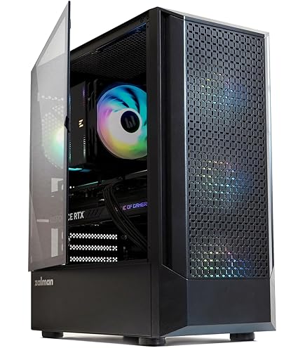 Amazon.com: ZXFF Computer Game Case, Mid-Tower ATX/M-ATX PC