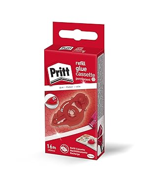 Pritt ZRXPH Kleberoller Refillkassette, permanent, Bandlänge: 16 m, Bandbreite 8,4 mm, 1 Stück