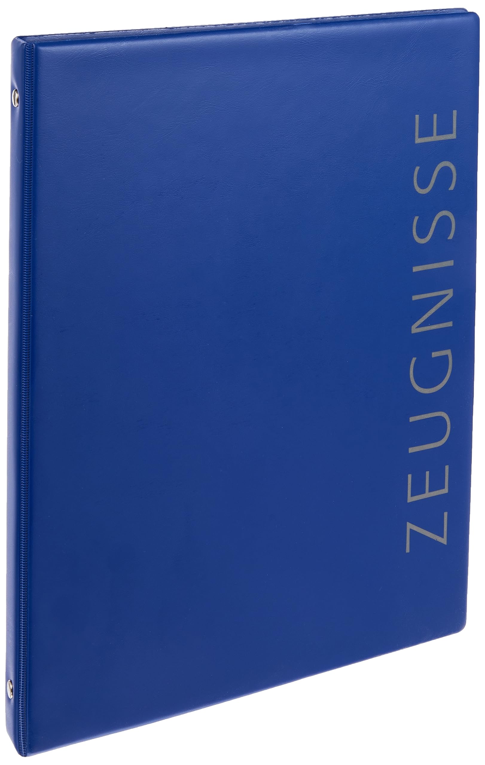 Veloflex 4144250 Ring Binder DIN A4 Round 4-Ring Mechanism with German Word "Zeugnisse" ("Reports") on Cover 16 mm Wide