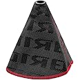 NYTKL Car Shift Boot Cover, Waterproof Canvas Manual/Automatic Gear Shift Knob Boot Dust Cover, Universal Auto Retainer Stick Gear Shifter Sleeve Decor, Interior Car Accessories (Black)