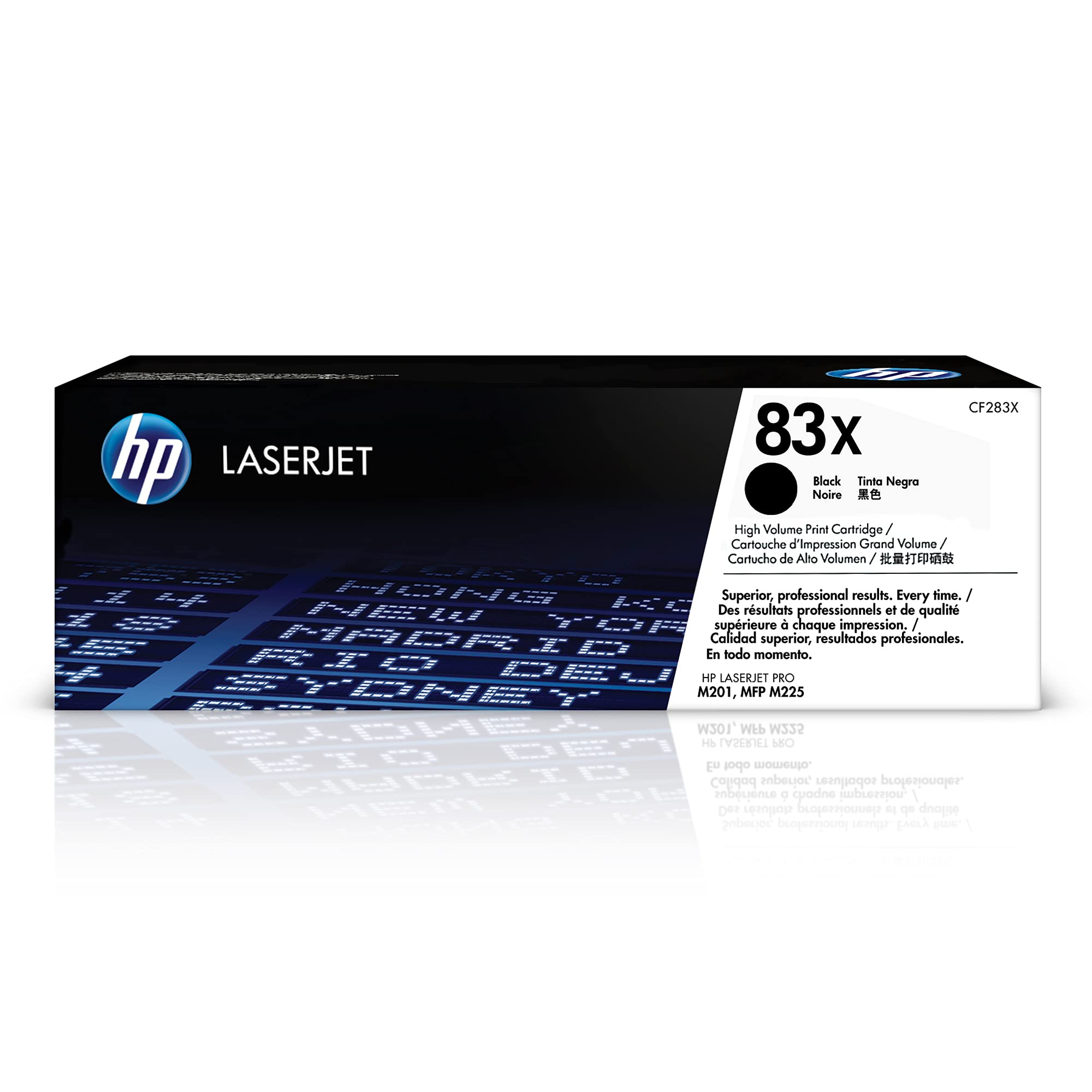 HP CF283X 83X High Yield Original LaserJet Toner Cartridge, Black, Single Pack