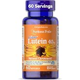 Puritan's Pride Premium Lutigold&trade; Lutein Carotenoid 40mg with Zeaxanthin | For Men and Women, Dietary Supplement for Eye Health Support, 2 Month Supply, 60 Easy-To-Swallow Softgels