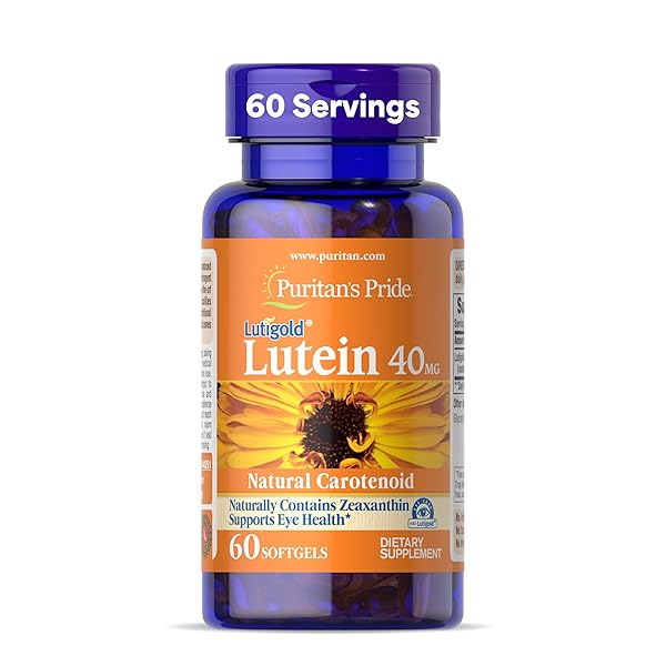 PURITAN’S PRIDE PREMIUM LUTIGOLD™ LUTEIN CAROTENOID 40 MG...