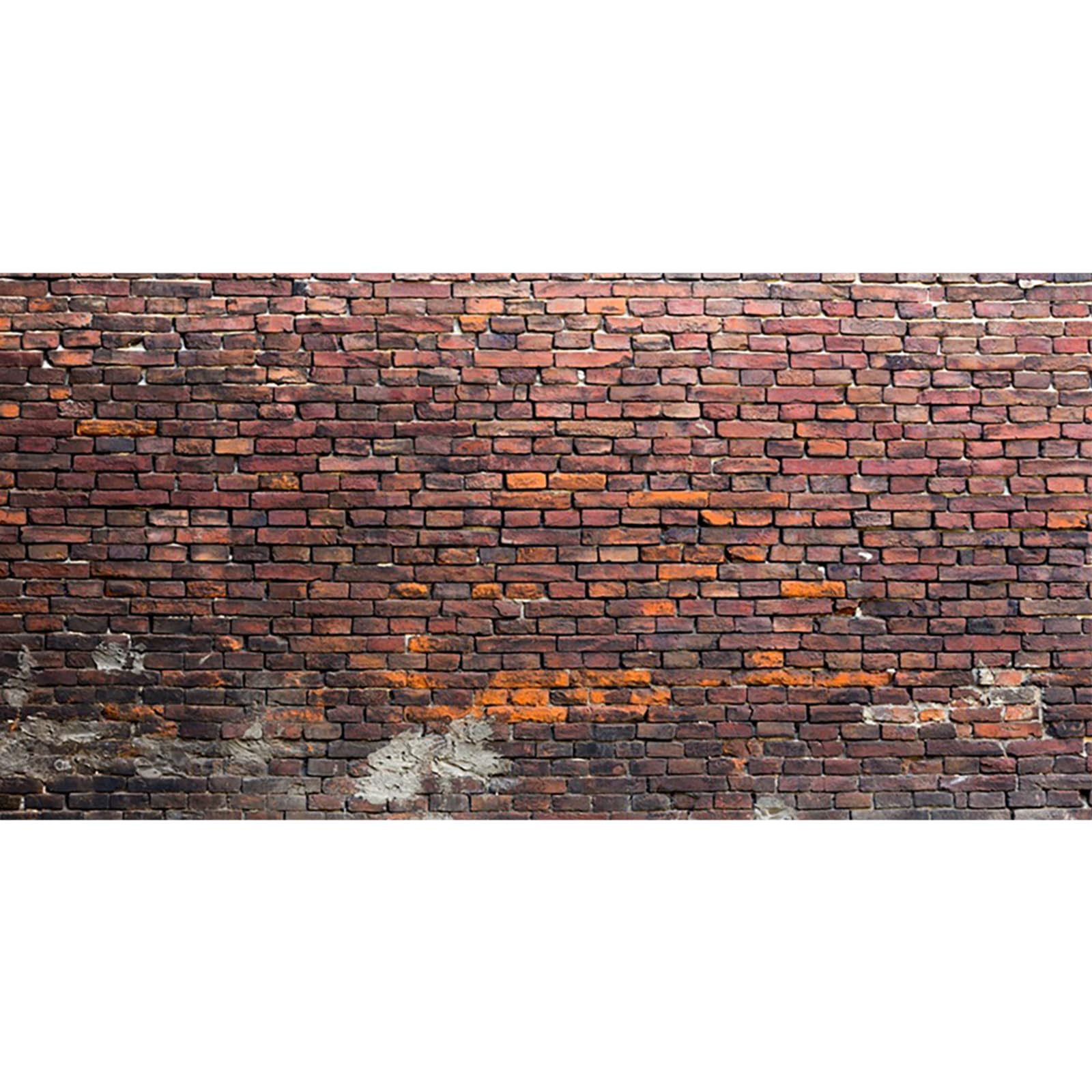 YongFoto 20x10ft Photography Backdrop Aged Grunge Brick Wall Weathered Texture Background Backdrops Photo Shoots Newborn Lovers Party Adult Kids Baby Personal Portrait Photo Background Studio Props