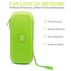 PROHAPI Hard Stethoscope Case, Large Stethoscope