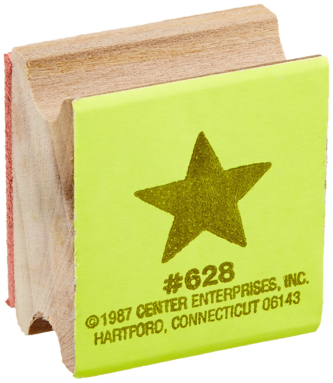 Center Enterprise CE628"Solid Star" Wood Stamp Industrial