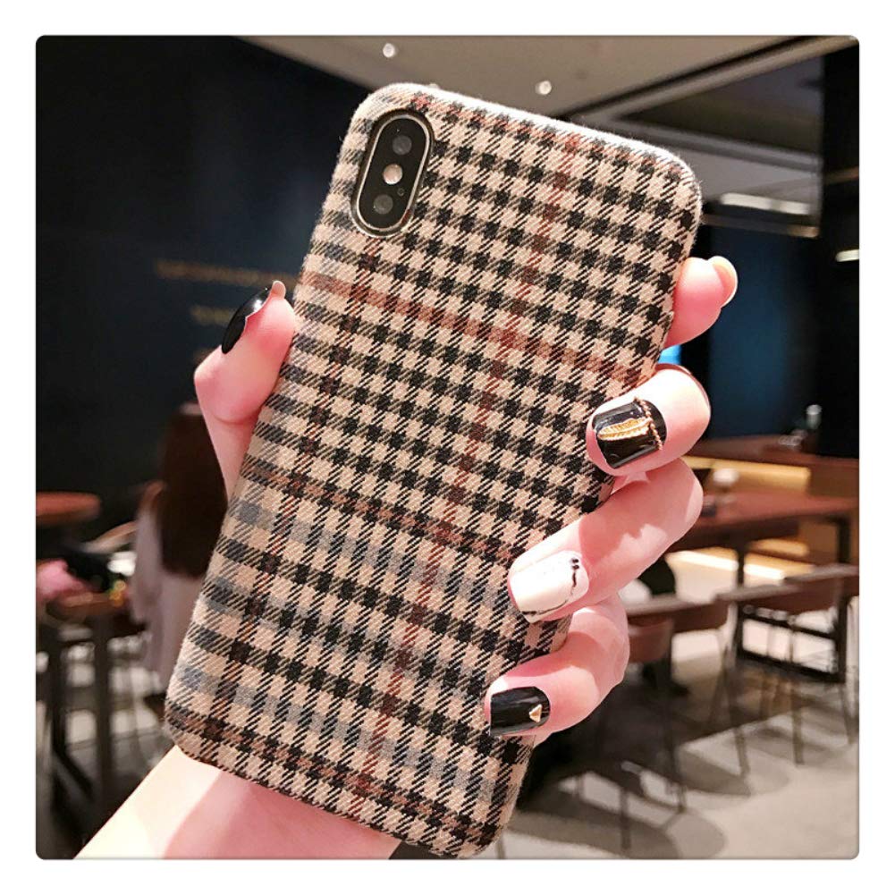 Amazon Com Mixneer Autumn Warm Cloth Fabric Plush Phone Case