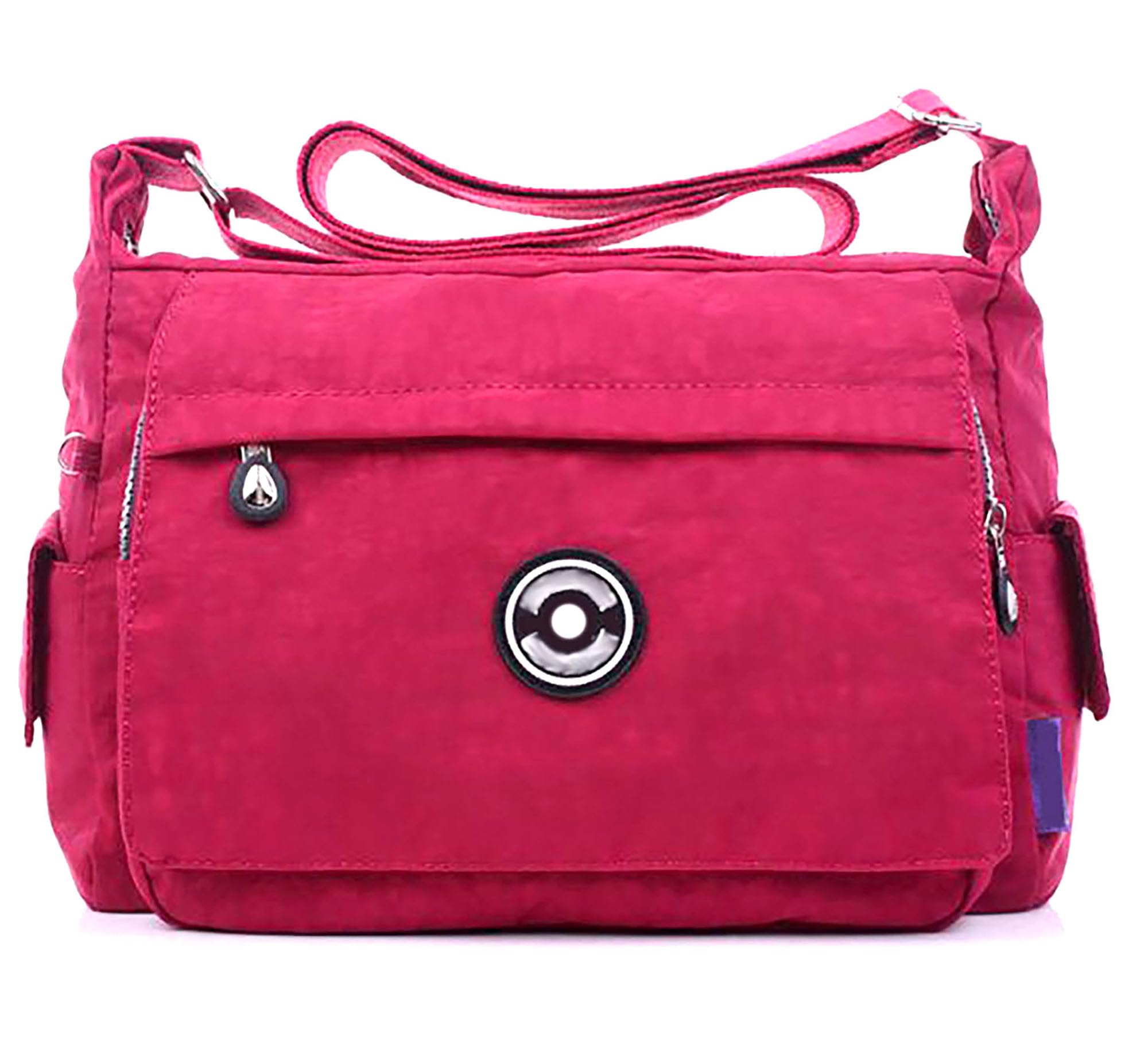 GFM® Womens Nylon Cross Body Shoulder Bag (88) (S2-AM-165-1-CRTGLB)