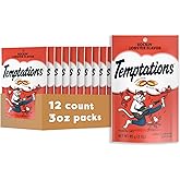 Temptations Classic Crunchy Cat Treats, Rockin' Lobster, 3 oz, 12 Pack | Under 2 calories per treat, crunchy outside &amp; soft inside, resealable pouches, snack or food topper, 100% complete &amp; balanced
