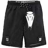 EALER HSM400 Men&rsquo;s Loose Hockey Shorts Supporter, Core Mesh Jock Hockey Shorts Jock Pants with BioFlex Cup Included