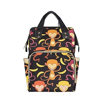 monkey diaper bag