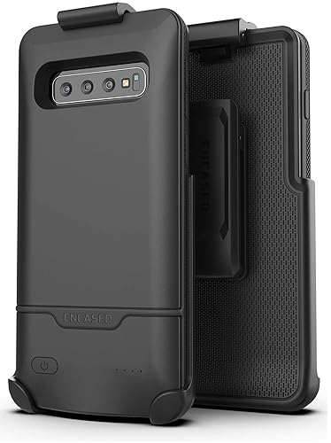 Encased Galaxy S10 Battery Case with Belt Clip Protective