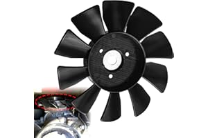 FANCYTARK 53822 7" 10 Blade Transmission Fan Compatible with Husqvarna Craftsman T2400, YT3000, T2500, yth22v46, P-ZT5224 Lawn Tractor, Replaces 584282001