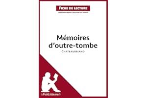 Mémoires d'outre-tombe de Chateaubriand (Fiche de lecture): Analyse complète et résumé détaillé de l'oeuvre (French Edition)