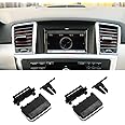Moonlinks 2PCS Front Center Air Vent Outlet Tabs Compatible with Mercedes Benz, Air Vent Clip Tab for W166 ML Class 2012-2015 GLE Class 2016-2019 X166 GL Class 2013-2016 GLS Class 2017-2019
