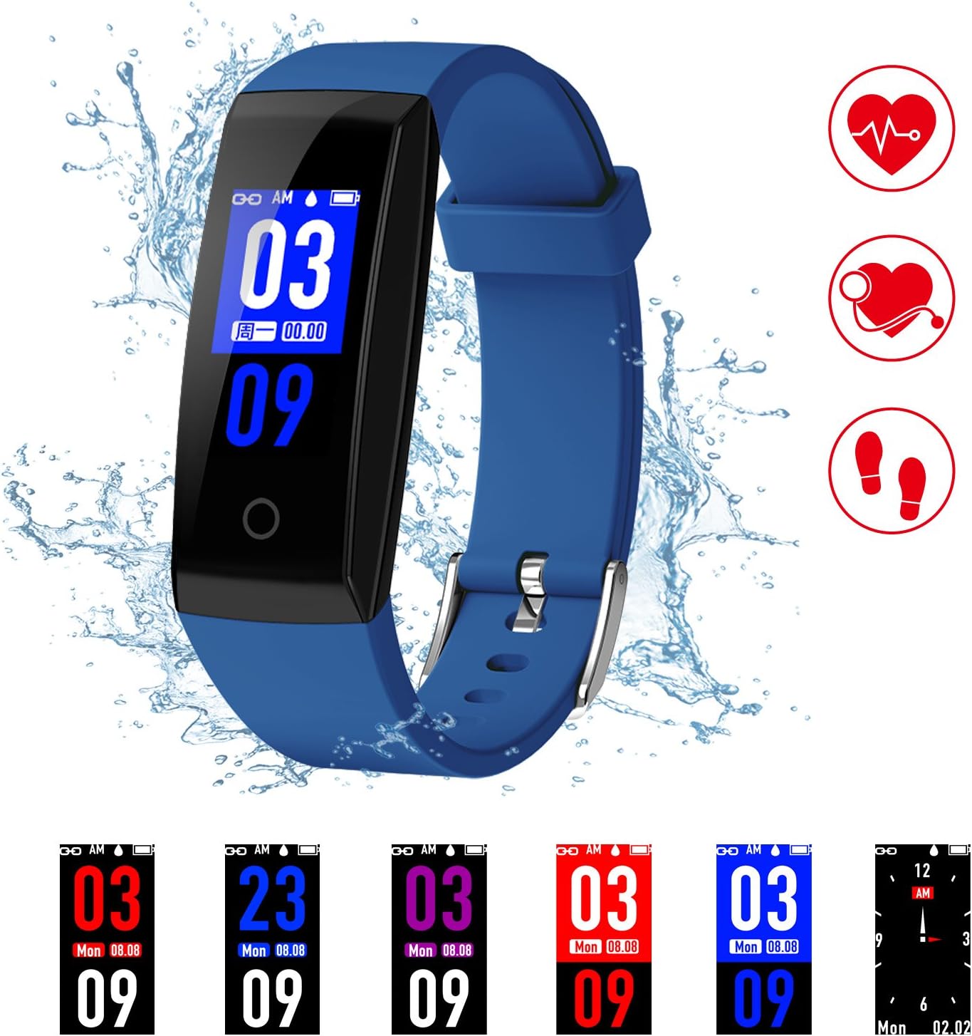 tlw 08 bluetooth smart bracelet