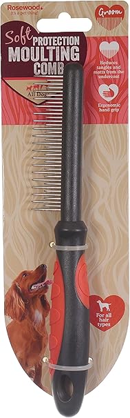 moulting comb for cats