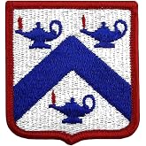 Command and General Staff School Color Patch with Hook Fastener (Military Issued)-Veteran Owned Business