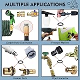 ZDBB 610 Pcs Water Hose Gasket and O Ring Kit NBR Sealing Set view 6