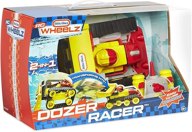 little tikes bulldozer race car