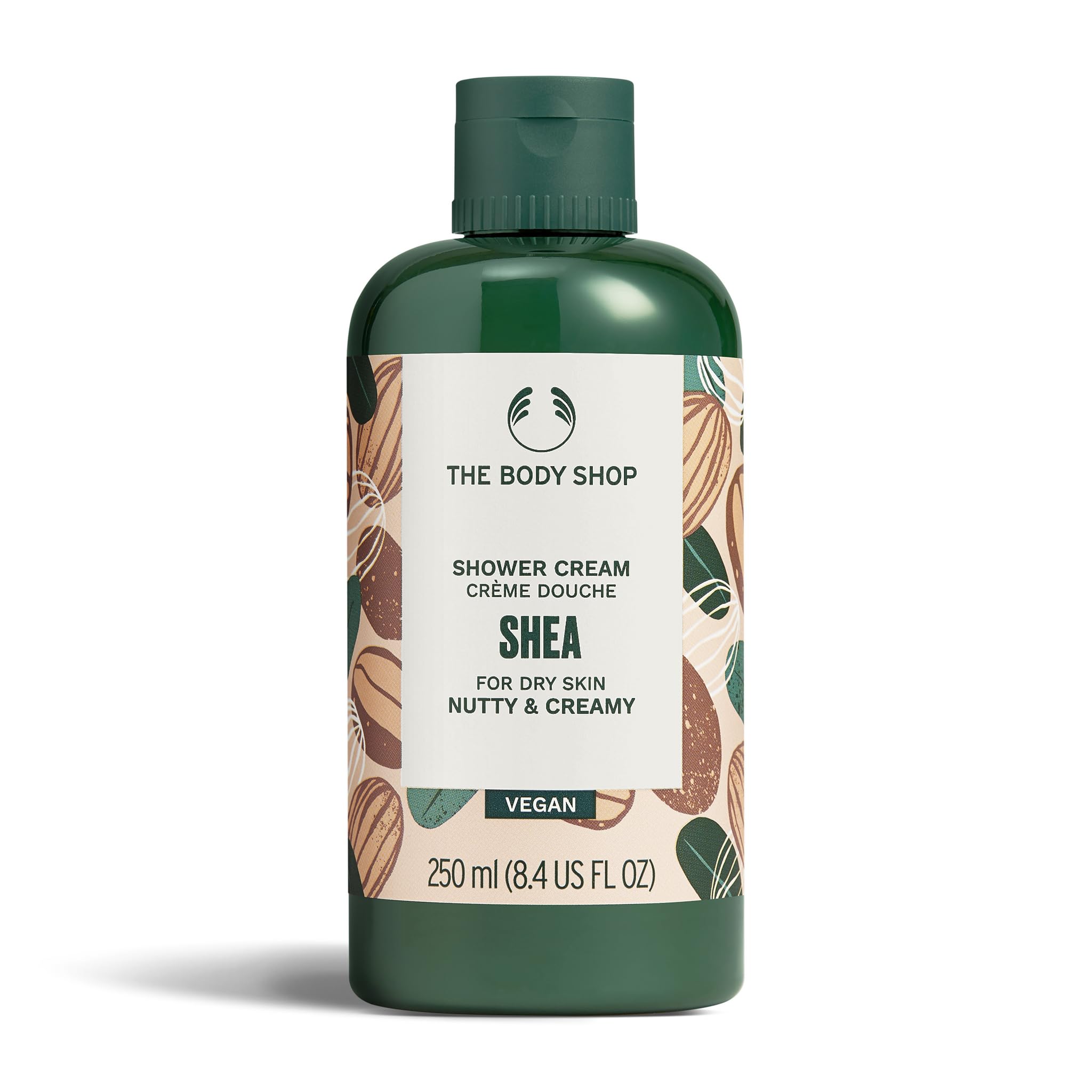 The Body Shop Shea Shower Cream (1x 250ml), Shower Cream Body Wash for Dry Skin, Body Wash with 91% Natural Origin, Vegan Body Care for All Skin Types — image 1