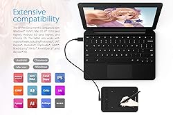 Drawing Tablet XPPen Deco mini4 Graphic Tablet Pen