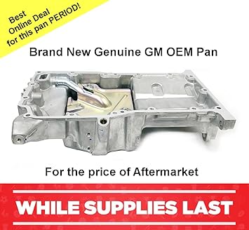 Amazon Com Band New Oem Oil Pan 2 2l 2 4l Cobalt Malibu Vue G5 G6 Ion Lacrosse Equinox Allure Aura Hhr 12601240 Automotive