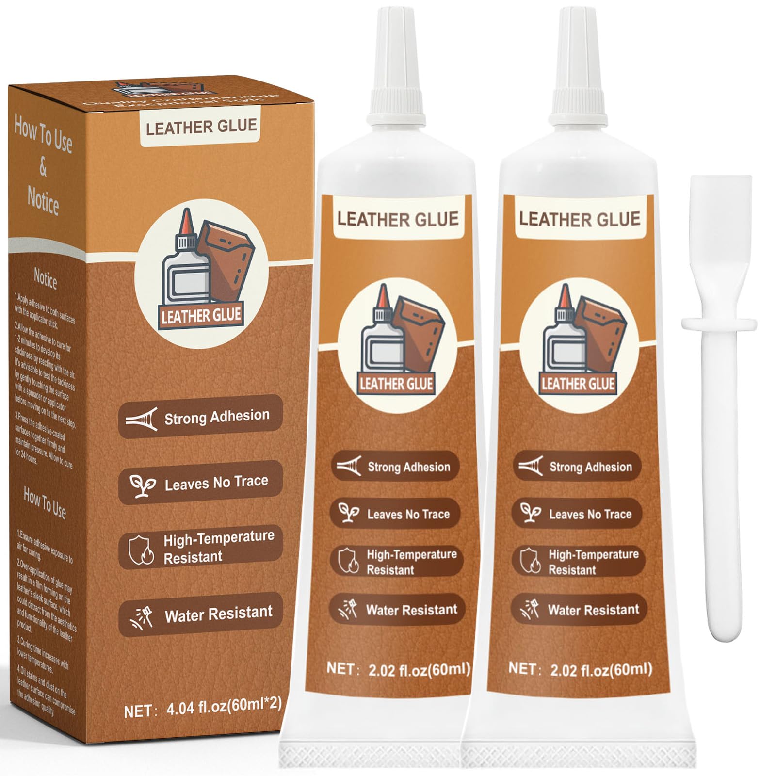 INNOVAYOU Lederkleber 120ml, Leder Kleber Instant Bonding Permanent Clear Soft Wasserdicht, Lederkleber Extra Stark für Sofas, Autositze, Geldbörsen