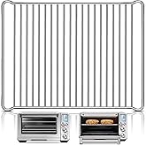 Smart Oven Rack for Breville Oven BOV900BSS, 16.5''*12.2'' Stainless Steel Air Fryer Accessories Replacement Parts Grill Rack Baking Tray，Dishwasher safe