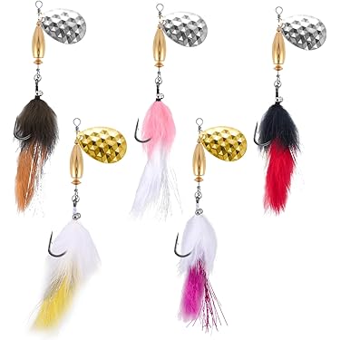 Fishing Lures, Metal VIB Fishing Jigs Lures, Freshwater Saltwater Fishing Tackle Topwater Baits Lures And Baits, 55mm Crank Bait Fishing Blade With Treble Hooks, 4PCS