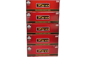 HOMETOWN GENERAL ZEN King Size Full Flavor Cigarette Tubes - -5 Boxes,1250 ct