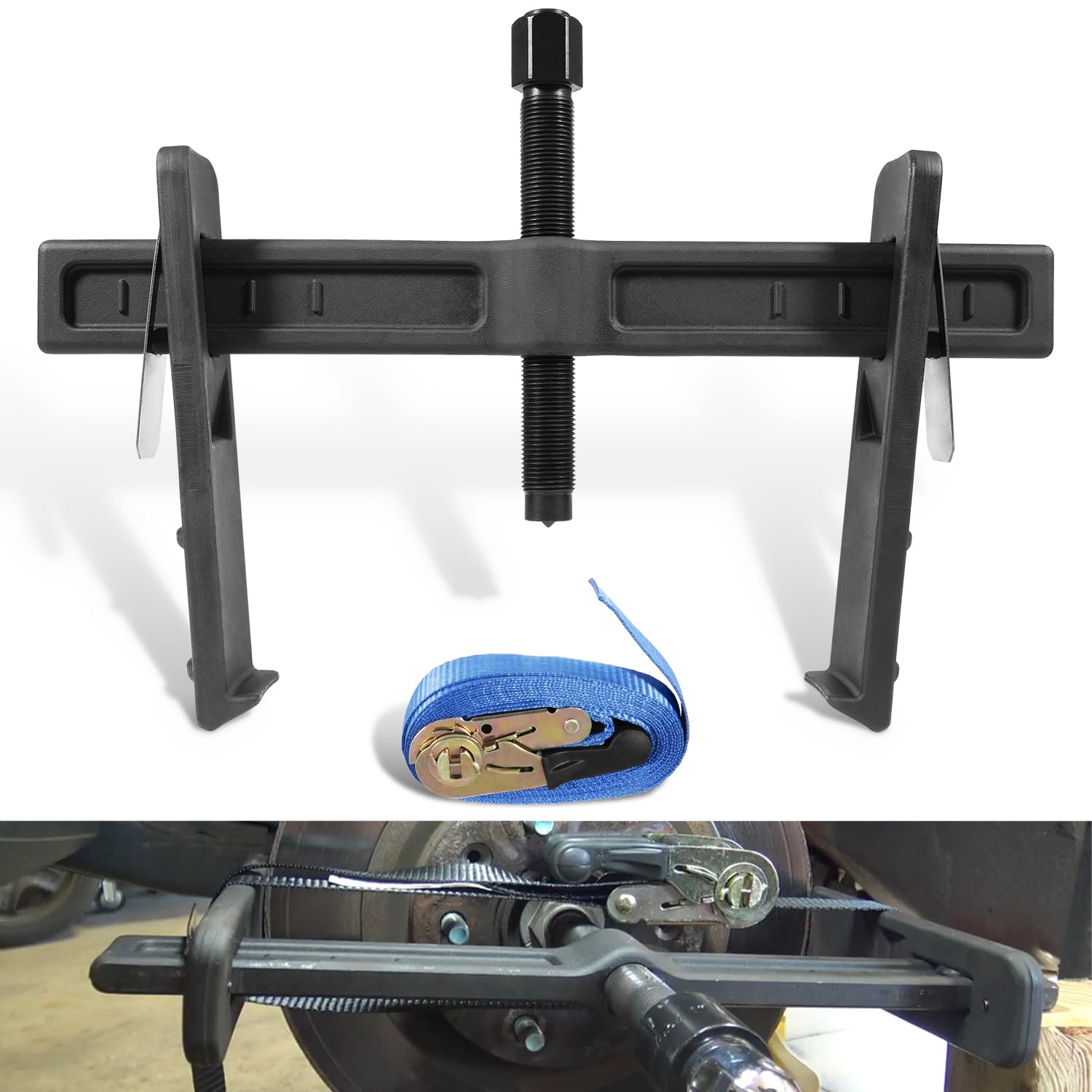 Photo 1 of Deargooday 6980 Drum and Rotor Puller, Drum Brake Hub Puller for Removing Hub Drums, Rotors, Drive Wheels, Gears, Flywheels, Pulleys