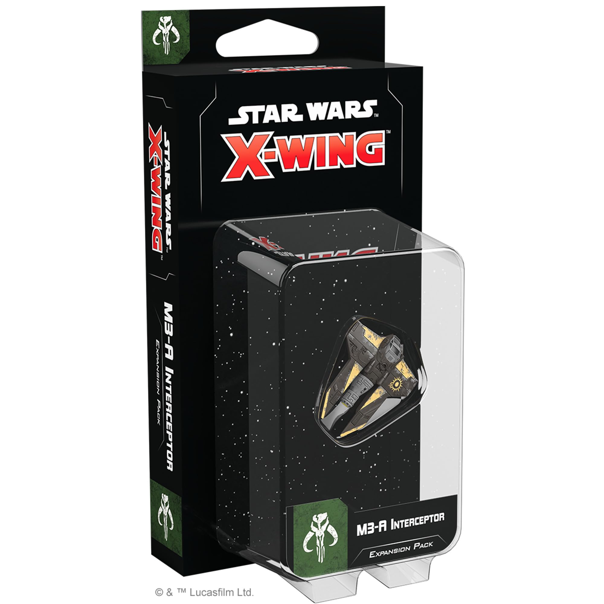 Fantasy Flight Games - Star Wars X-Wing Second Edition: Scum and Villainy: M3-A Interceptor Expansion Pack - Miniature Game — image 1