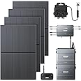Zendure Solar Power System, Home Solar Energy Storage System Plug and Play Power Generator, 1800W Solar Input, 1200W Output, 3840Wh LFP Battery, 1640W Solar Panel, 900W Microinverter, Smart Meter