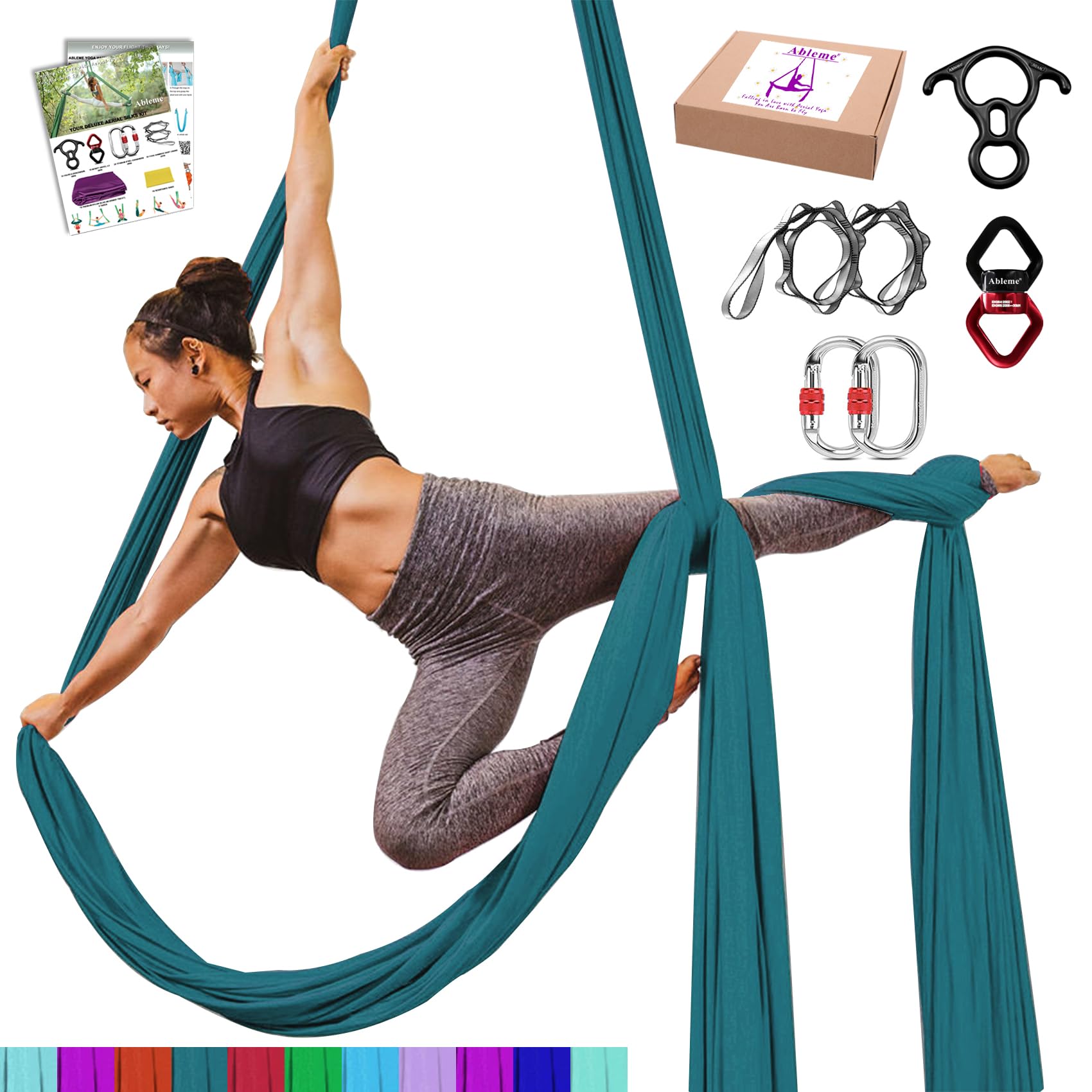 Mua Aerial Silks 9 Yards Yoga Hammock Aerial Dance Flying Yoga Starter
