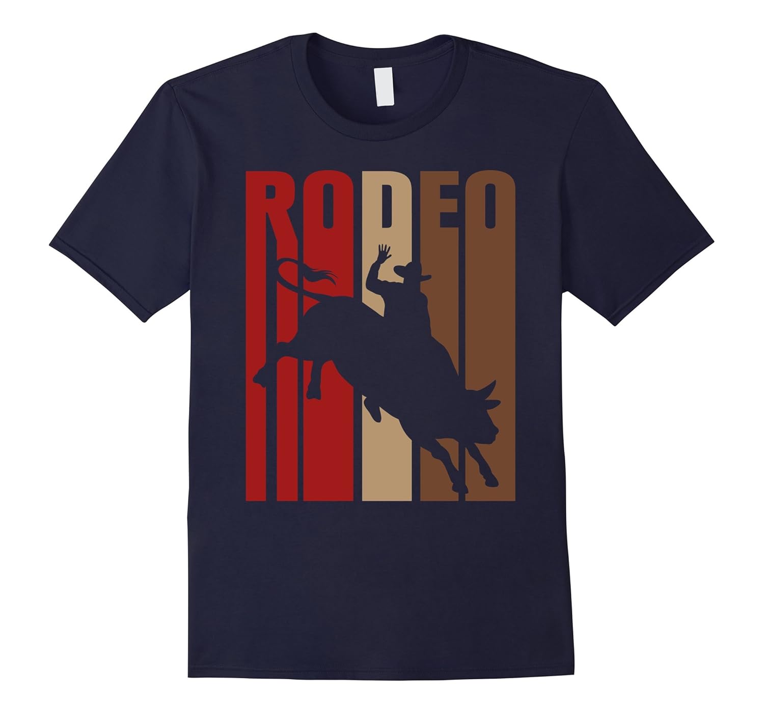 Rodeo Shirt: Cowboy T-Shirt for Bull Rider & Rodeo Fan-Rose