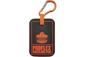 Ergodyne - 18565 ProFlex 365 Mini Kneeling Pad with Carabiner, 4" x 6" x 1", Black