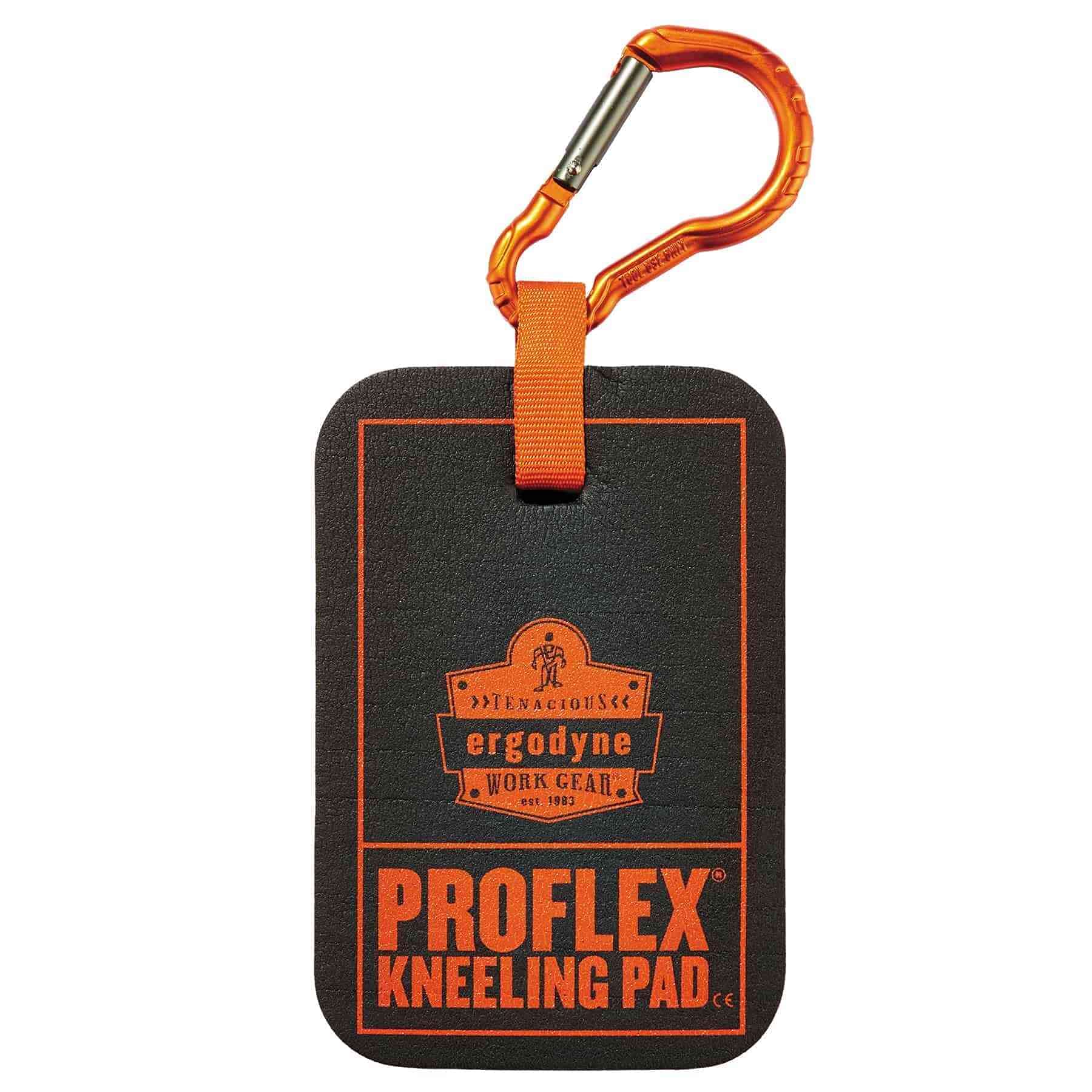 Photo 1 of Ergodyne - 18565 ProFlex 365 Mini Kneeling Pad with Carabiner, 4" x 6" x 1", Black