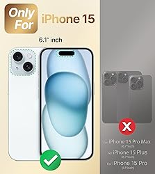 XYZ for iPhone 15 Case with Stand, Phone Case with