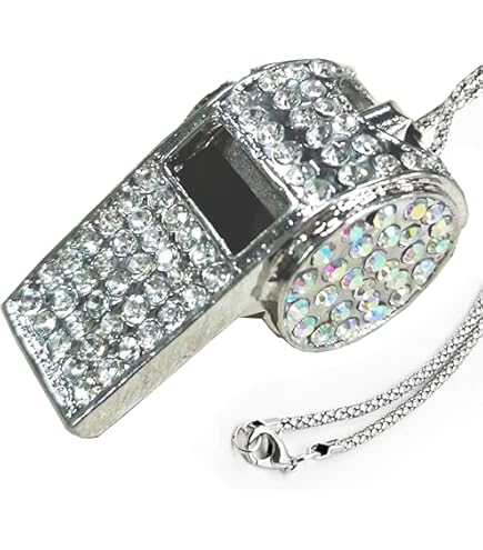 Sifflet De Sport En Acier Inoxydable Avec Lanière, Sifflet à