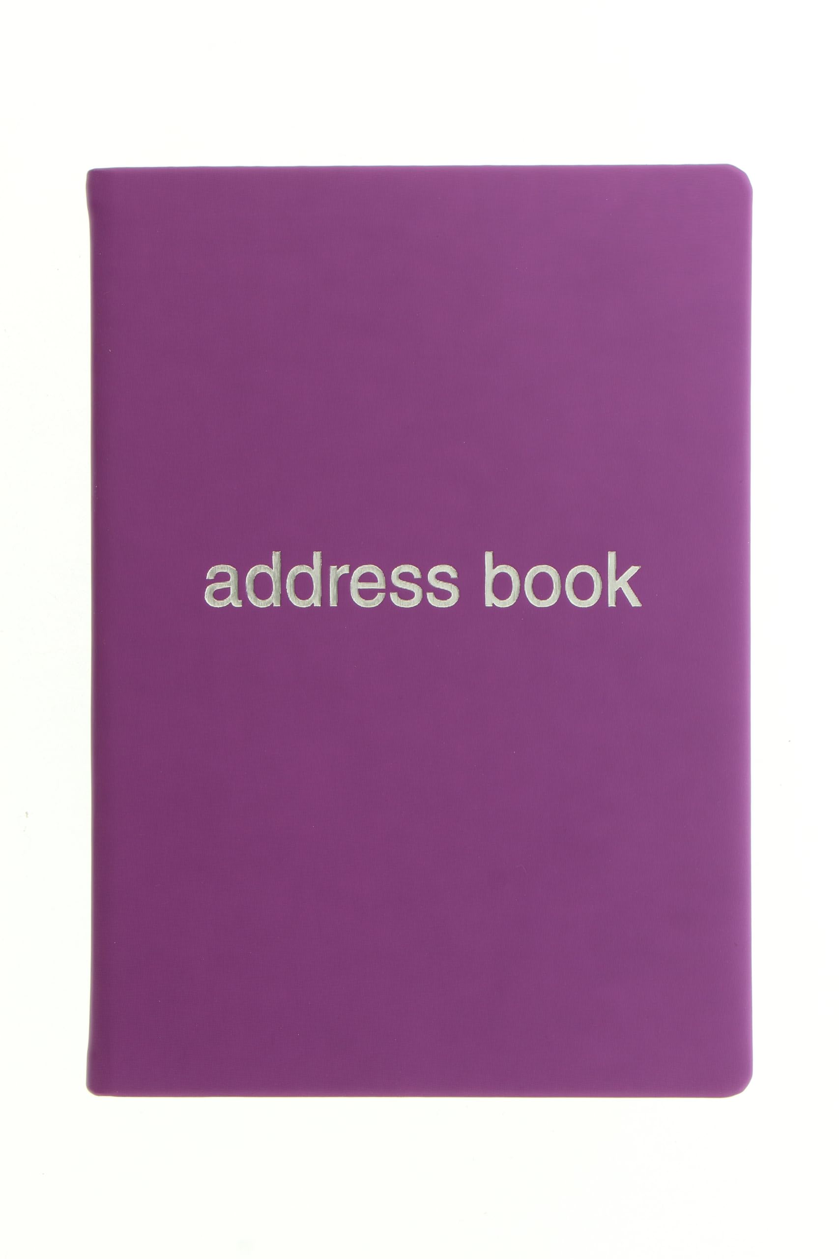 Letts of London Dazzle A5 Address Book Purple