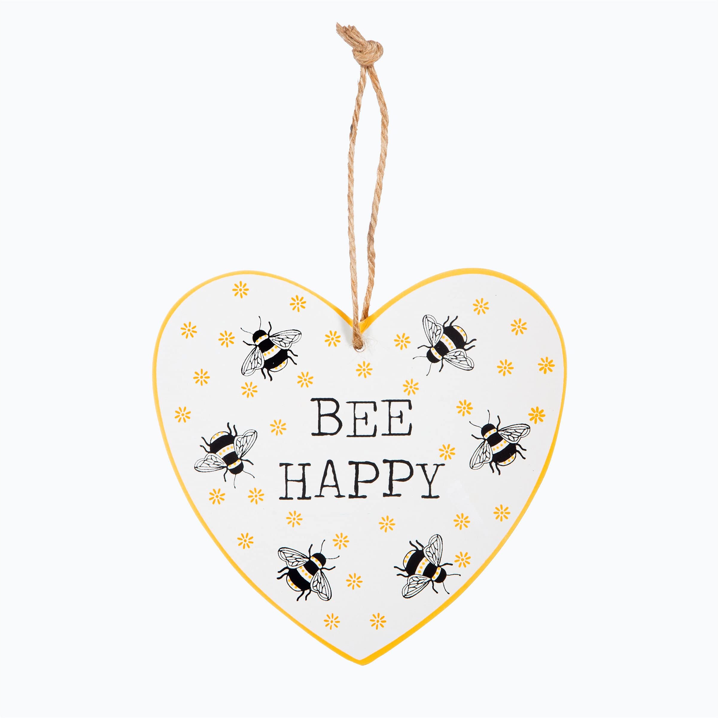 Sass & Belle Busy Bees Bee Happy Plaque