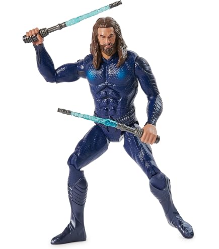 BendyFigs The Noble Collection Mini DC Comics Aquaman - Figurine Flexible 13cm