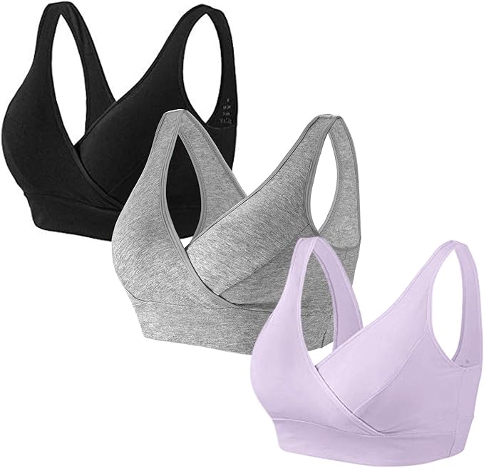Hbselect 3 Stuks Sponsschachten Borstvoedingsbeha Borstvoedingsbeha Met Kant Zonder Beugel Naadloze Borstvoedingsbeha Bustier Met Spits Voor S Nachts Borstvoeding En Slapen Amazon Nl