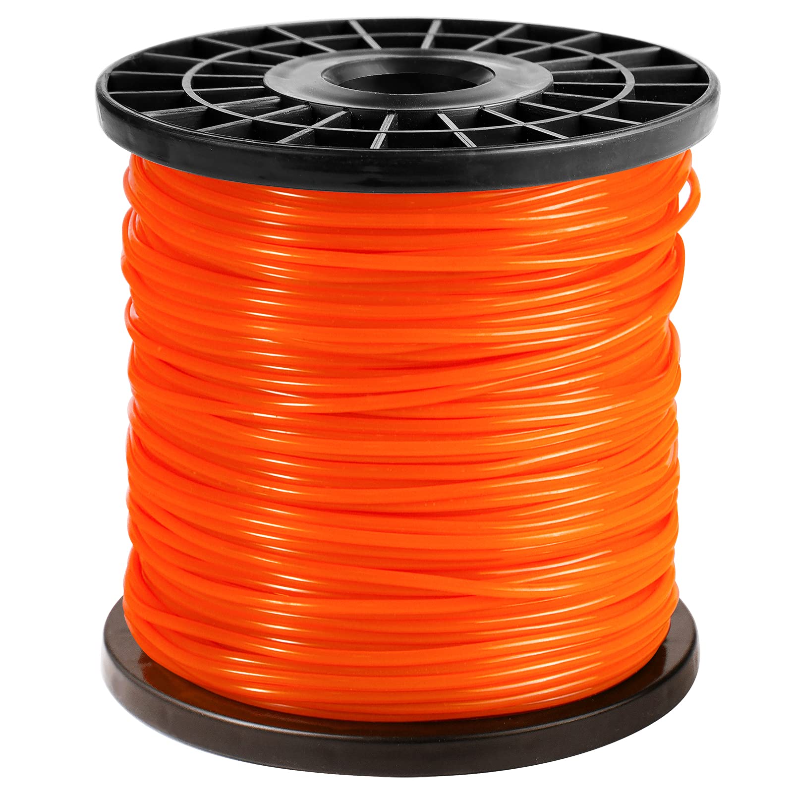 CHRORINE Strimmer Line Wire Cord 2.4mm x 100m Round Nylon Trimmer Line Wire Heavy Duty Brush Cutter Line