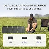 EF ECOFLOW 45W Portable Foldable Solar Panel 25% N-Type IP65 Waterproof view 6