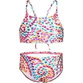 La Blanca Girls High Neck Top and Hipster Bottom Swimsuit Set