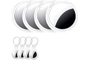 VOTLIK Tracker Tags-4 Pack [Apple MFi Certified] Pair with Apple Find My(iOS Only) Smart Bluetooth Tracking Tags Key Finder Item Locator Waterproof Worldwide Tracker for Pets Wallet Backpack Dogs Luggage