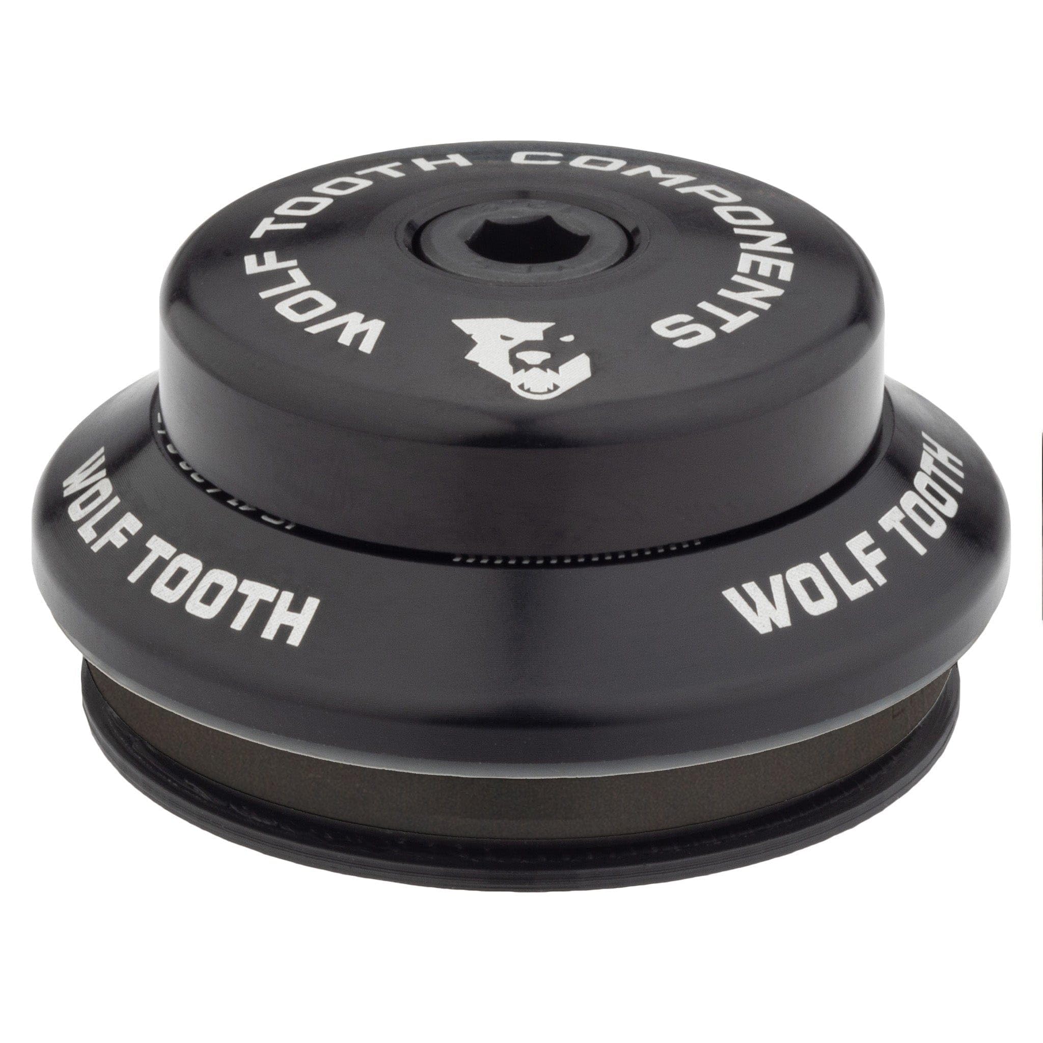Wolf Tooth Performance IS41/28.6 Upper Headset 7mm Stack Black | Lightweight Aluminium Headset Stainless Steel Bearings Wide Colour Range